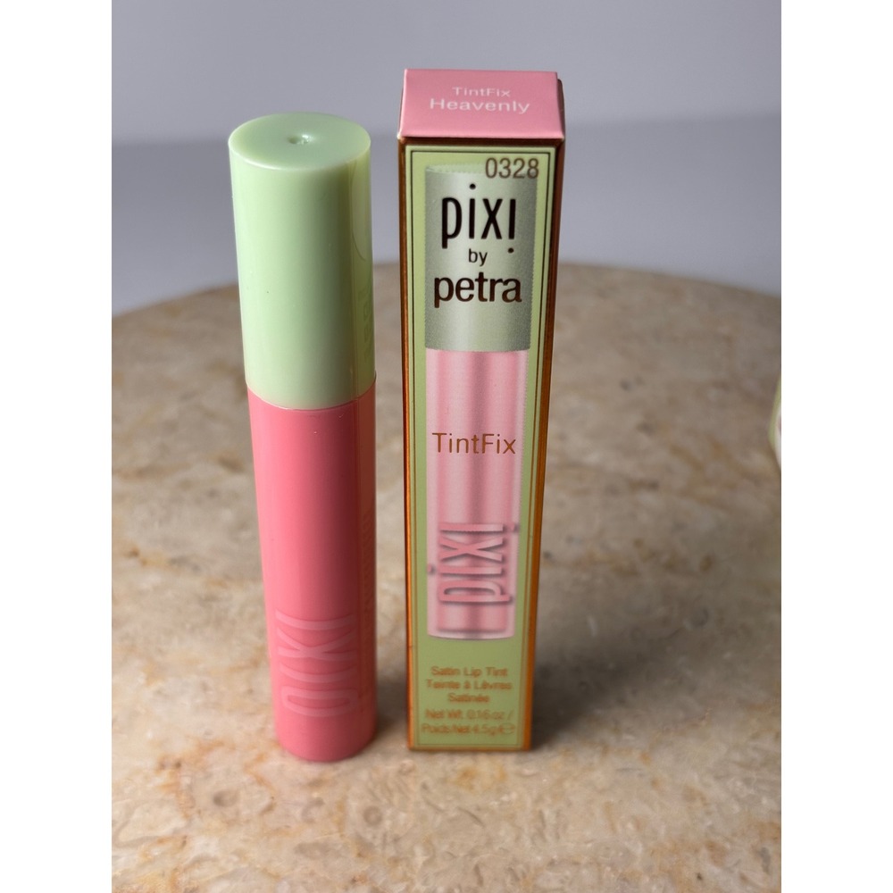 NIB Pixi Beauty TintFix Satin Lip Tint HEAVENLY‎ Hydro Matte Stain Hyaluronic